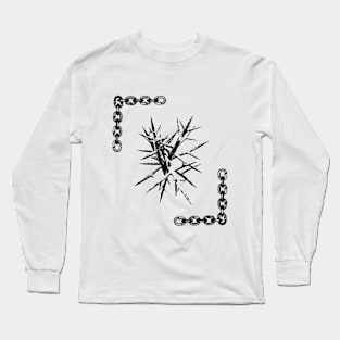 Chain with Thorns Long Sleeve T-Shirt